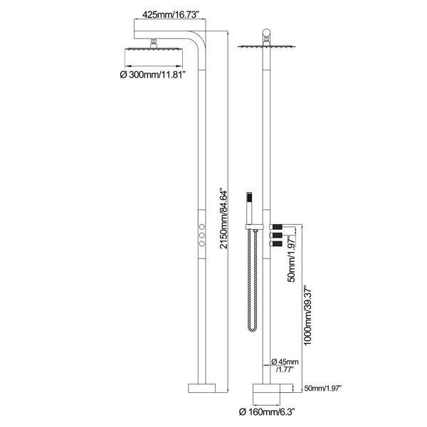 Dimensions du produit