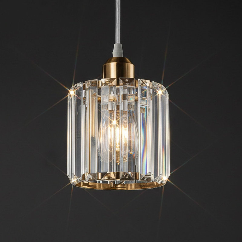 3 - Light Pendant, Gold, French Gold