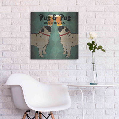 «Pug And Pug Brewing Square» par Ryan Fowler
