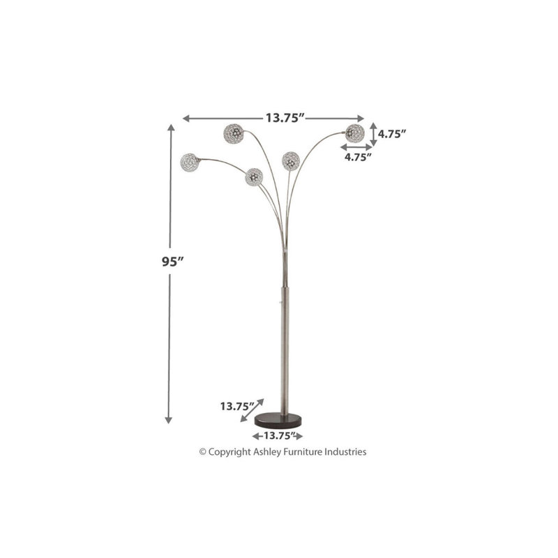 Lampe arquée Winter Winter
