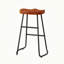 Minimalist and Durable Set of 2 Versatile Bar Stools for Diverse Spaces