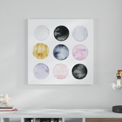 Dollop II 1 Piece Wrapped Canvas Wall Art