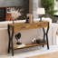 Console 47 po avec 2 tiroirs, table de vestibule en bois Farmhouse-675914865
