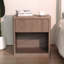 Grande table de chevet avec tiroir et compartiment ouvert-391925050
