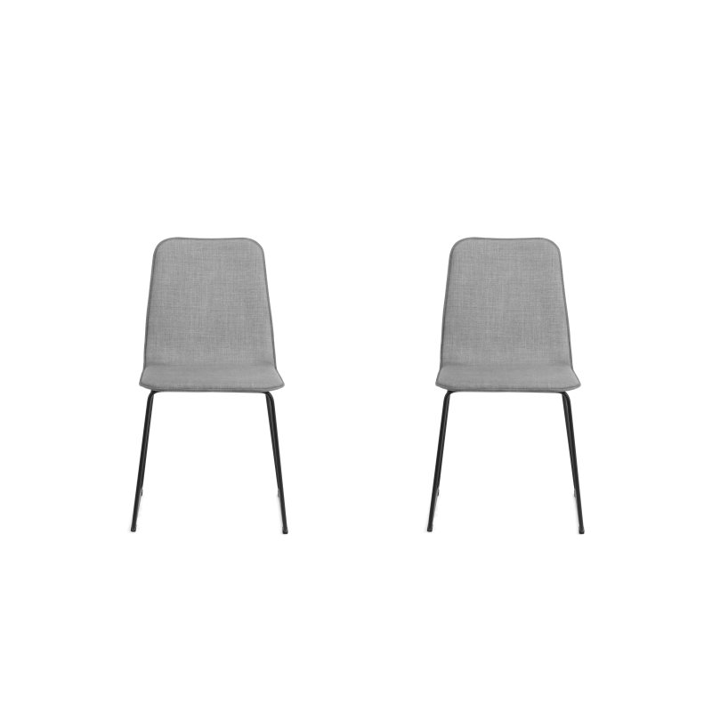 Chaise d'appoint Lolli, Gris