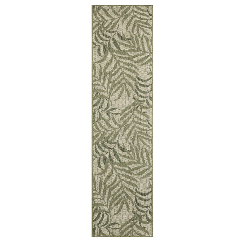 Agora Floral Indoor / Outdoor Rug, Runner 2' x 8'