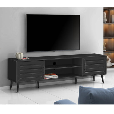 Tv Stand 72 Inch Console Media Entertainment Center Storage Cabinet Living Room Bedroom Transitional