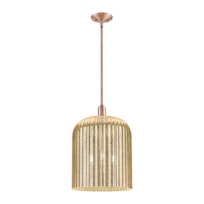 Bridal Veil 3 Light Stem Hung Mini-Pendant