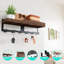 Wood Wall Organizer with Mail Storage-1500297582