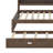 Full Size Wood Daybed With Shelves, LED And Trundle-21673910