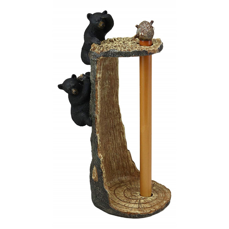Porte-serviettes de papier rustique nature sauvage
