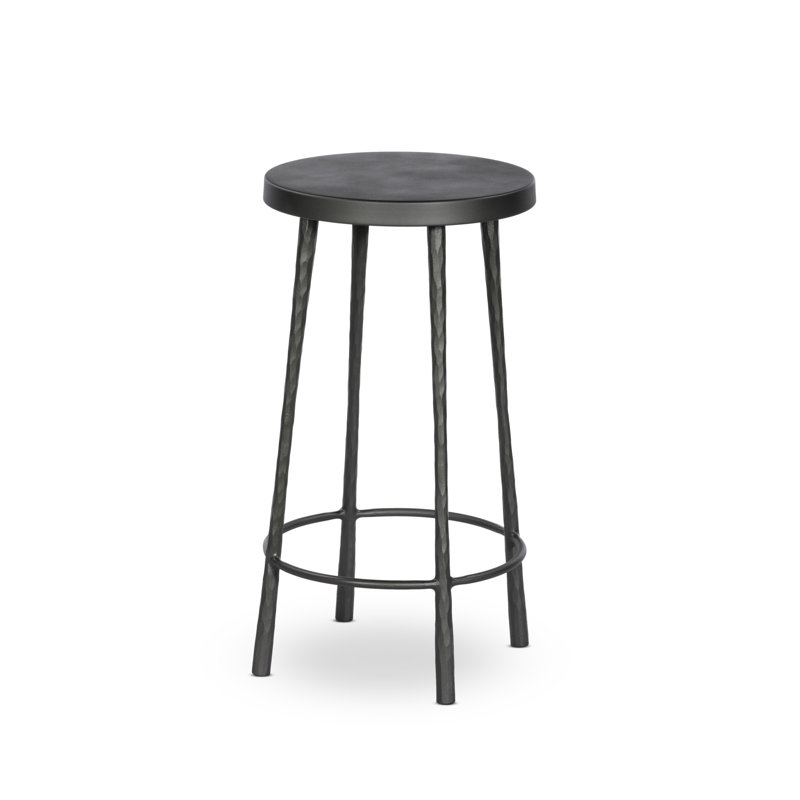 Tabouret de comptoir 26 po Moreen, Tabouret de comptoir (siège d'une hauteur de 26 p, Bronze industriel foncé