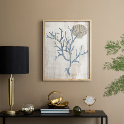 Kelp III Framed Print - Solid Wood