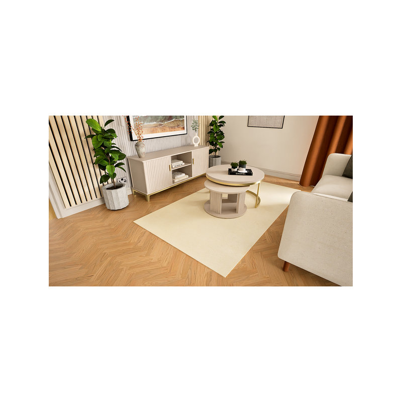 Striped Wool Hand Knotted Area Rug, 3.50m x 2.50m