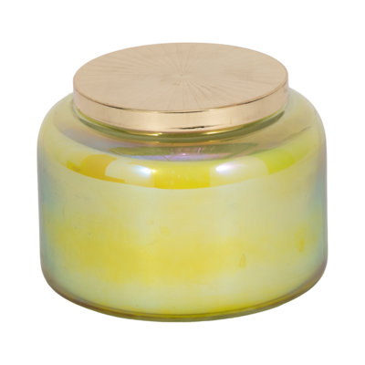 5" 23 Oz Verbena Luster Lidded Candle
