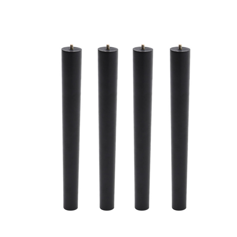 Venable Solid Wood Table Leg, Black, 45cm H x 4.5cm W x 4.5cm D