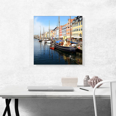 " Copenhagen Denmark Nyhavn District Docks "