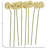 Cole And Grey Polyester Tall Allium Artificial Flower Stem