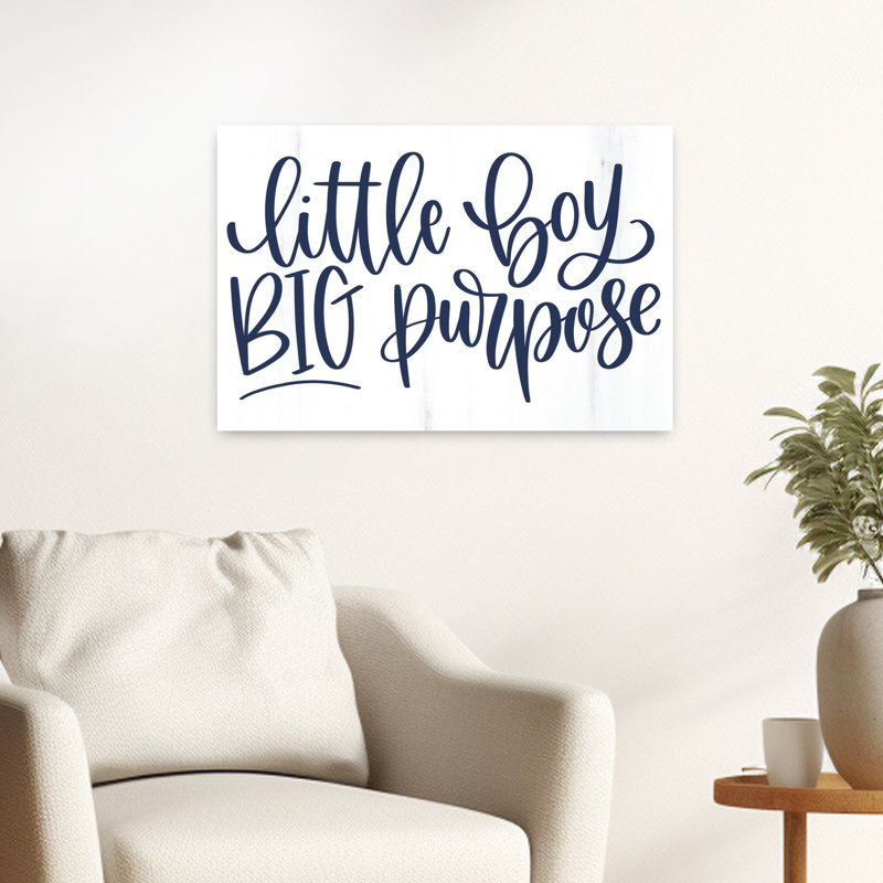 «Little Big Purpose», art contemporain abstrait, H 16 po x l 24 po