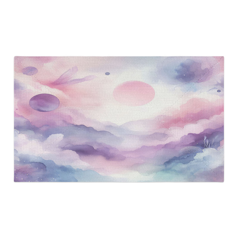 Tapis tressé Celestial Dreams, Rectangulaire 3 pi x 5 pi