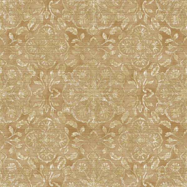Elegance 10m x 53cm Metallic Wallpaper Roll, Green