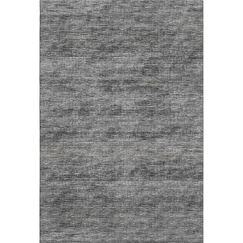 Premium Machine Washable Mayfield Gray Rug, Rectangle 10' x 14'