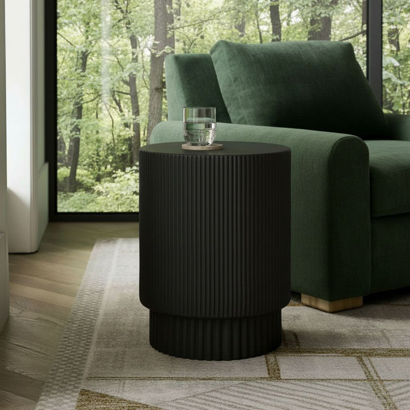 Table d'appoint Kody, Noir
