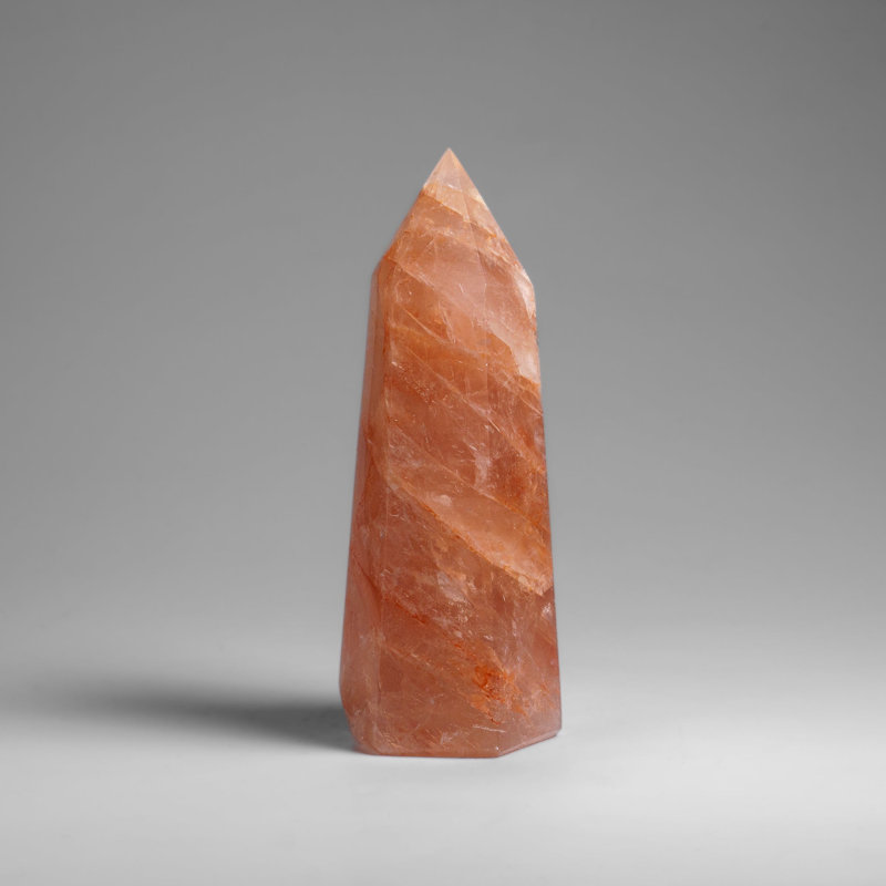 Genuine Polished Strawberry Quartz Point (1 Lbs)