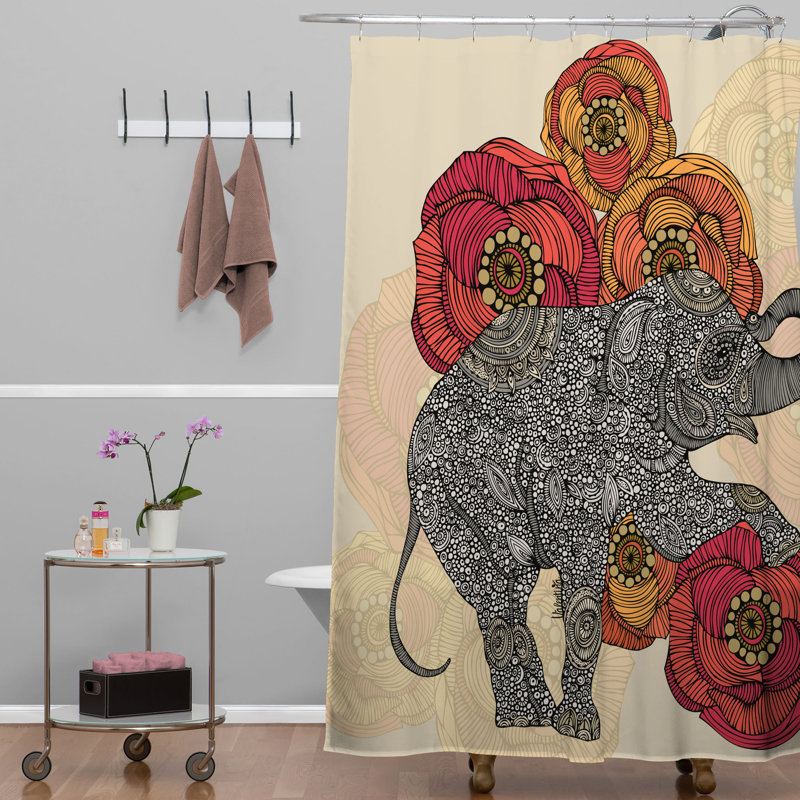 Floral Shower Curtain