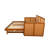 Bruke Daybed with Pop-Up in Honey Includes Mattresses-2117661363