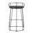 Arikka Upholstered Counter Stool with Metal Frame-1849627987-1849627997