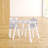 Crow Kids Square Play Or Activity Table and Chair Set-29582908
