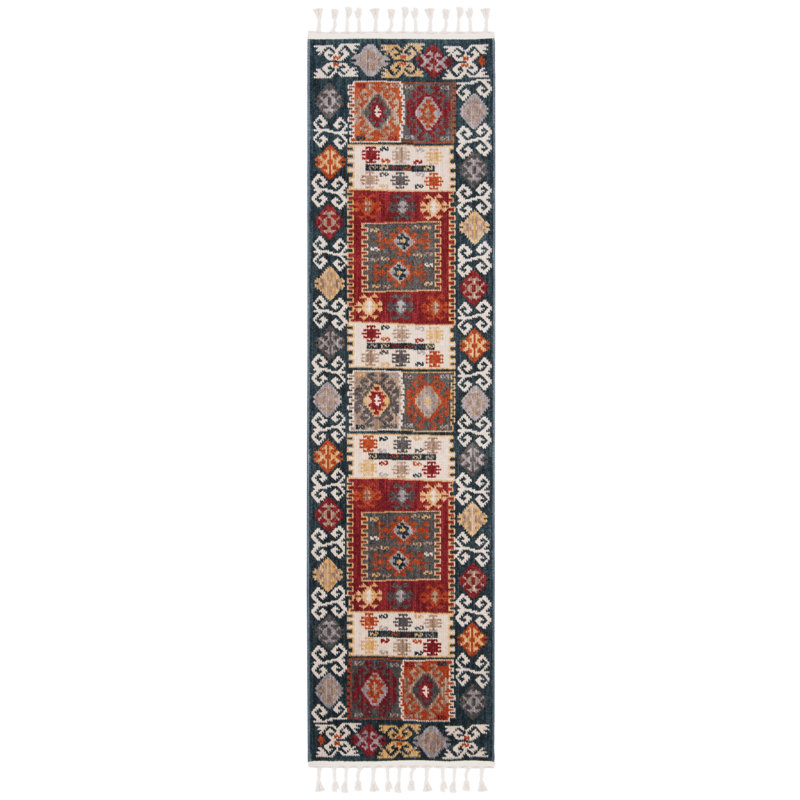 Tapis Janessa Performance Southwestern, Tapis de couloir 2 pi 1 po x 8 pi