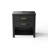 2 Drawers Solid Wood Nightstand With Storage, Open Shelf, 2 Power Outlets, 1 Usb Port, And 1 Type C Port-857297751