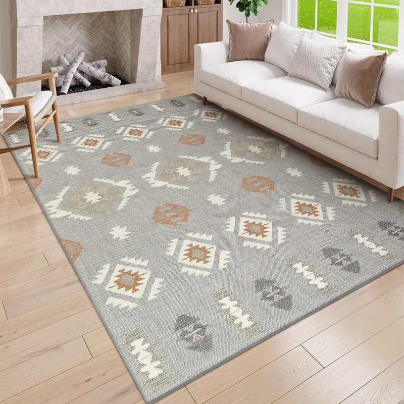 Oriental Machine Tufted Shag Area Rug, Runner 80 x 300 cm