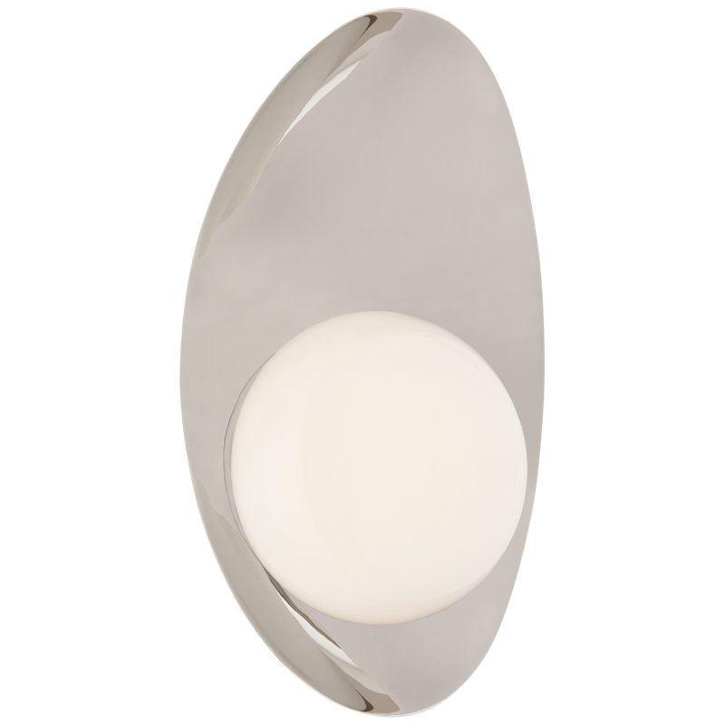 Nouvel 1 - Light LED Vanity Light, Polished Nickel