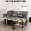 Système mural modulaire en forme de T VIVO, 4 panneaux en PET, cloisons de bureau modernes