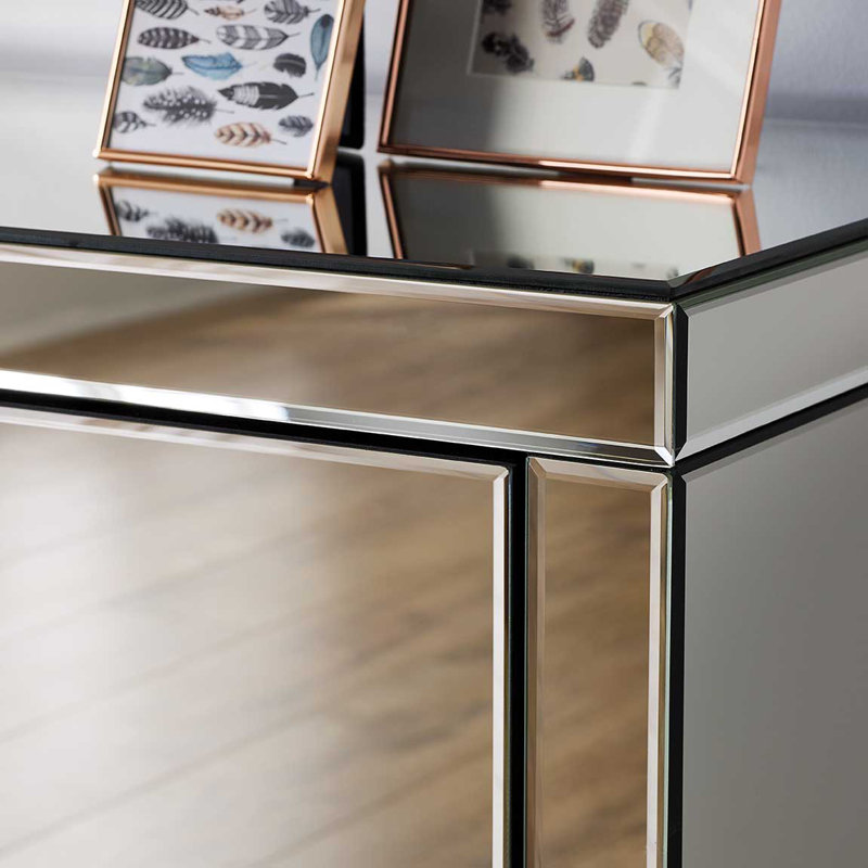 Zack 3 Drawer Bedside Table