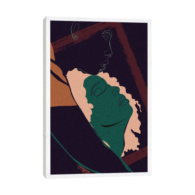 Fullfilled by DeeLashee - Print on Canvas, White Framed, 66.04 cm H x 45.72 cm W