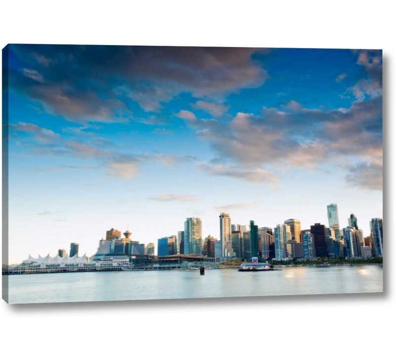 " From Stanley Park III " by Bob Stefko, 10" H x 16" W x 1.5" D