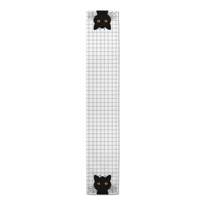 Escanaba Plaid Halloween Table Runner, 72cm L x 16cm W