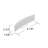 La Crosse Technology Curved Mirrored LED Tabletop Clock