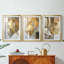 ABSTRACT Series CXV III - Impression sur mesure avec cadre de qualité supérieure - 3 pièces-1929217525-1929217521