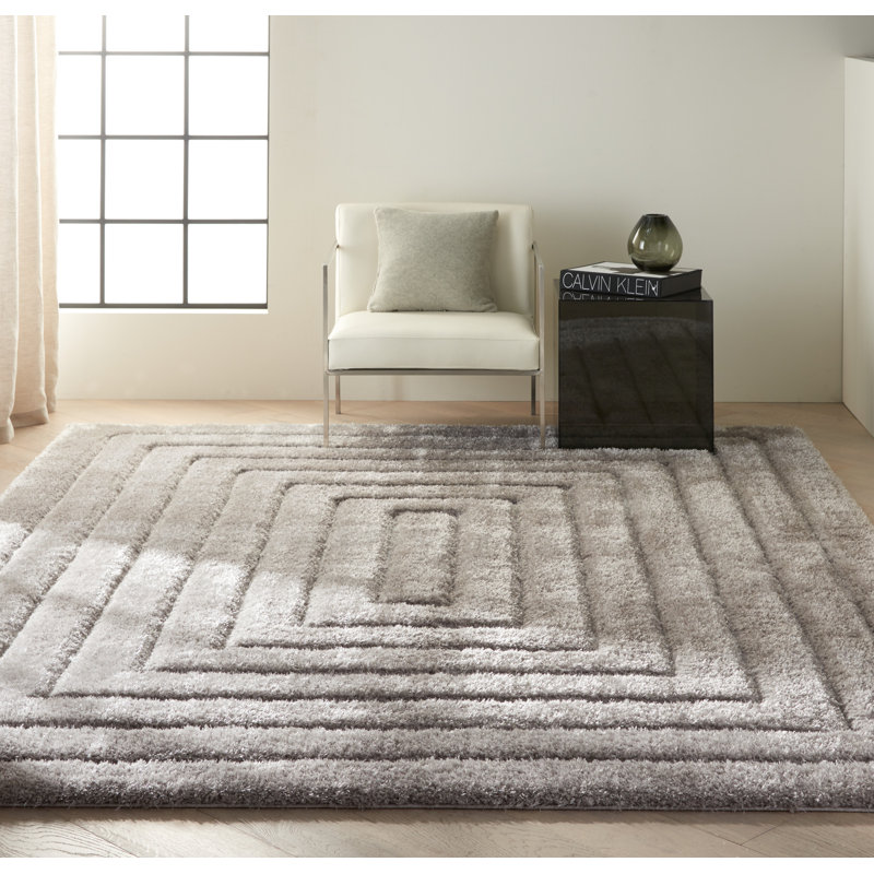 Tapis gris Esker, Rectangle 5 pi 3 po x 7 pi 3 po