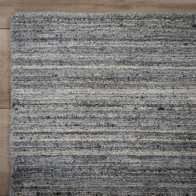 Tapis en laine tissé à la main, Rectangle 7 pi 9 po x 9 pi 9 po