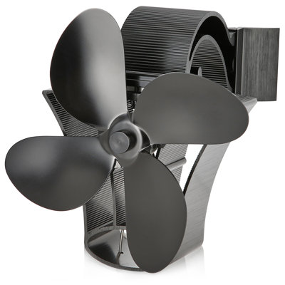 NETTA Magnetic 4 Blade Woodburner Stove Fan