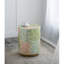 Tabouret de jardin cylindrique, table d'appoint Capiz