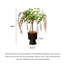 Jasmine qui pleure artificiellement, plante d'intérieur en pot-833100184-833100191