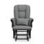 Fauteuil oscillant et coulissant avec repose-pieds Tuscany-14352732-88677118
