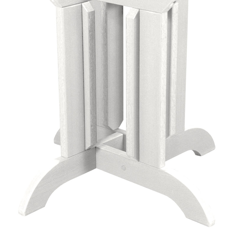 Tion Round Outdoor Dining Table With Umbrella Hole , in. W in. D, 36" H x 48" L x 48" W, Eucalyptus